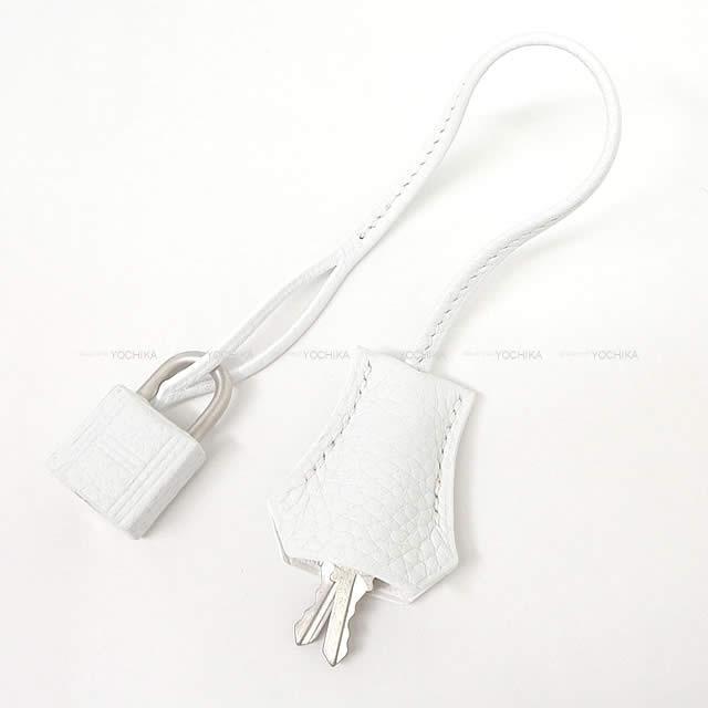 HERMES エルメス ハンドバッグ バーキン30 スペシャルオーダー 白(ホワイト/ブラン) トリヨン シルバー金具 新品