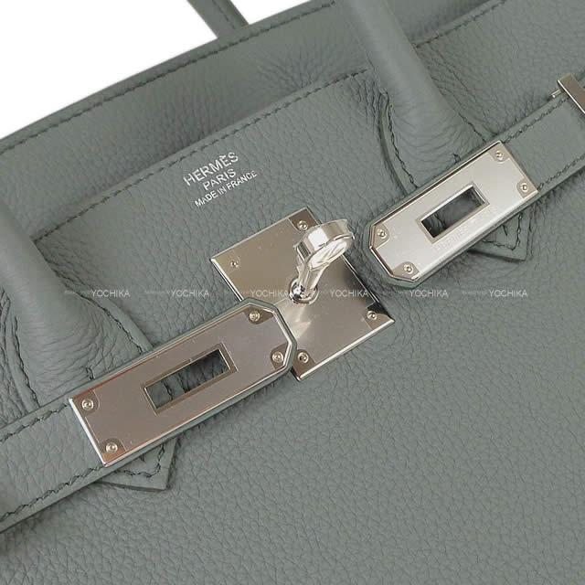 2019年春夏 HERMES エルメス ハンドバッグ バーキン30 ブルーデュノール トゴ シルバー金具 新品