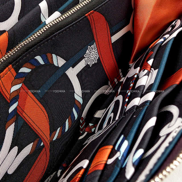 HERMES エルメス アザップ シルクイン 財布 "乗馬の装具一式" レザン