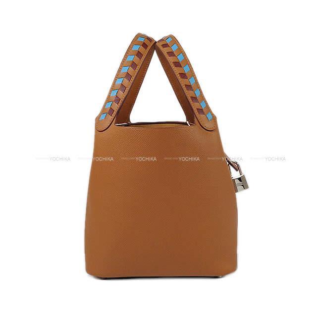HERMES エルメス ハンドバッグ ピコタンロック 18 PM トレサージュ  