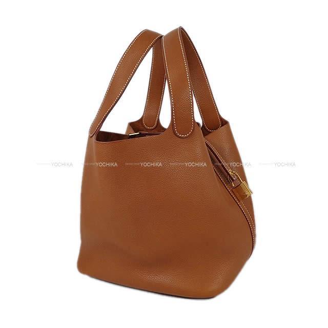 HERMES エルメス ハンドバッグ ピコタンロック 22 MM フォーブ