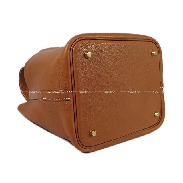 HERMES エルメス ハンドバッグ ピコタンロック 22 MM フォーブ(フォーヴ) バレニア ゴールド金具 新品