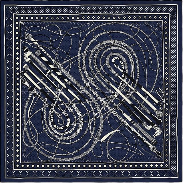 HERMES エルメス ショール カレ140 HERMES エルメス ショール カレ140