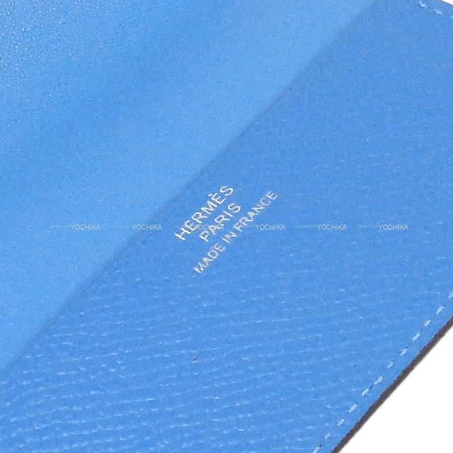 HERMES エルメス カードケース ガーンジー PM ブルーパラダイス エプソン 新品未使用