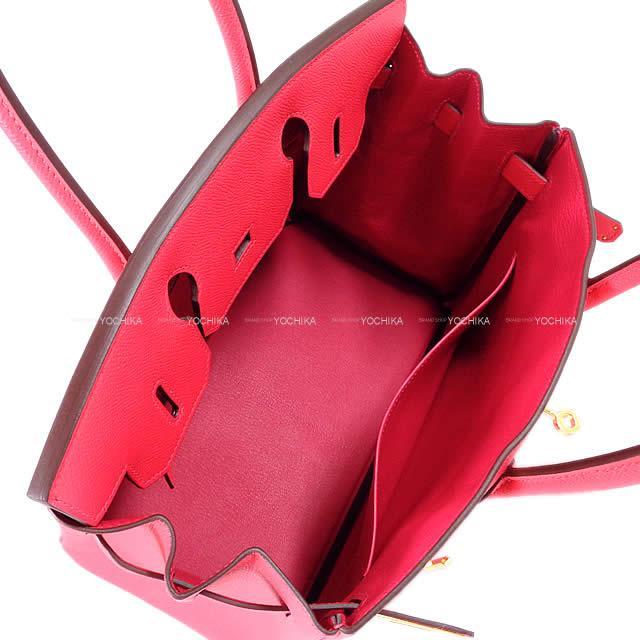 HERMES エルメス ハンドバッグ バーキン30 ローズエクストリーム(ローズエクストレーム) エプソン ゴールド金具 新品