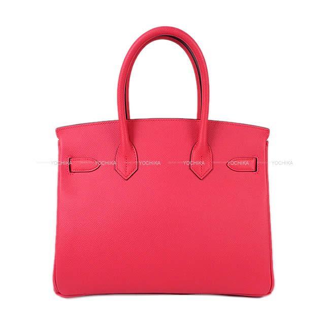HERMES エルメス ハンドバッグ バーキン30 ローズエクストリーム(ローズエクストレーム) エプソン ゴールド金具 新品