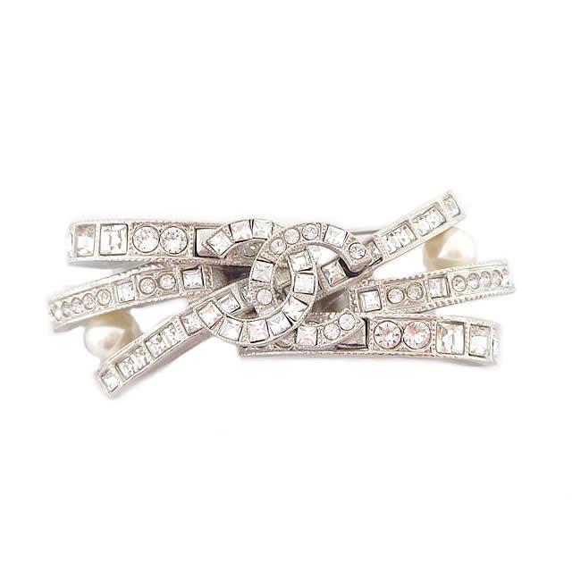 2015 春夏 CHANEL シャネル ストラス パール クリスタル ブローチ A88368 新品未使用