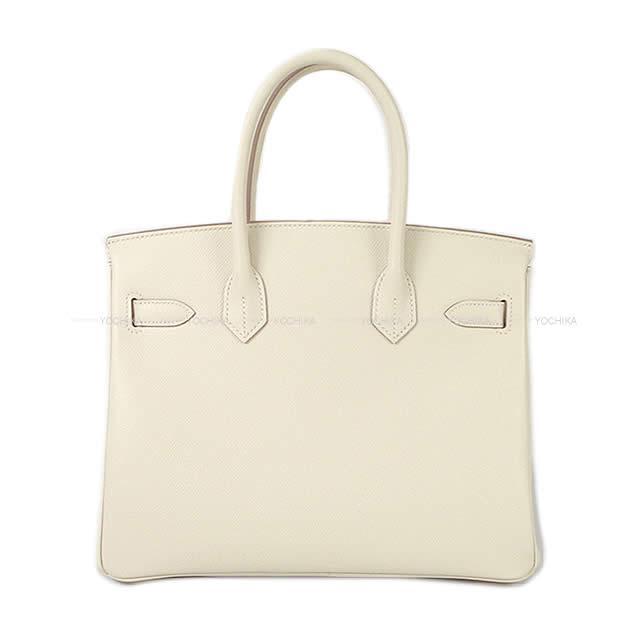 HERMES エルメス ハンドバッグ バーキン30 クレ エプソン ローズゴールド金具 新品