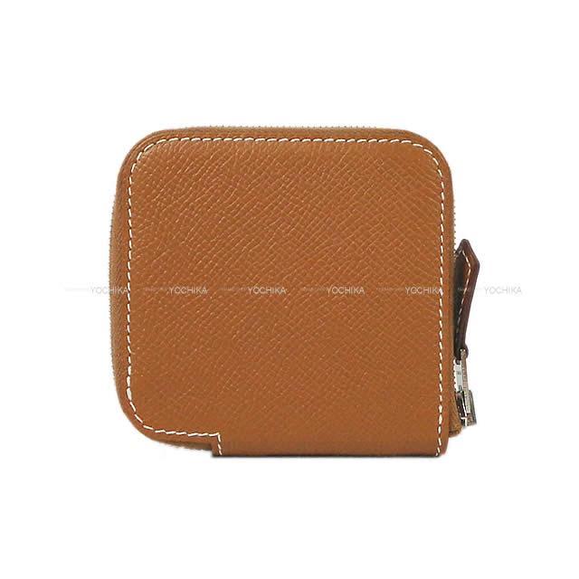 エルメス アザップ シルクイン ミニ コインケース "シルクゲーム " ゴールド/ゴールド/クレ エプソン 新品