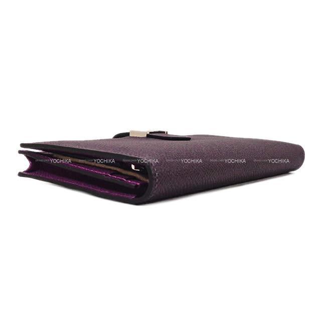 2019年 春夏 新作 HERMES エルメス 長財布 ベアンスフレ ヴェルソ ライム/モーヴシルベストル 新品