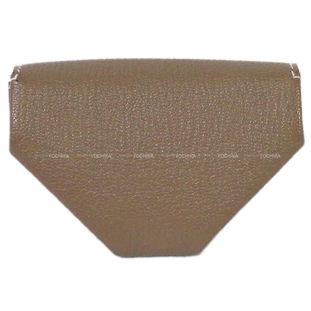 HERMES エルメス コインケース "ル ヴァンキャトル 24" エトープ(エトゥープ) シェーブル シルバー金具 新品