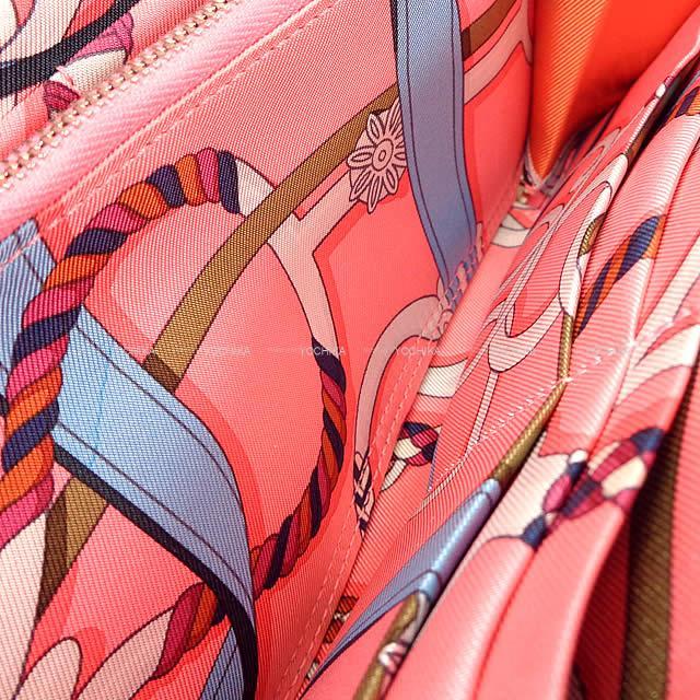 2019年 秋冬 新作 HERMES エルメス アザップ シルクイン 財布 "乗馬の装具一式" ローズアザレ/ローズアザレ 新品