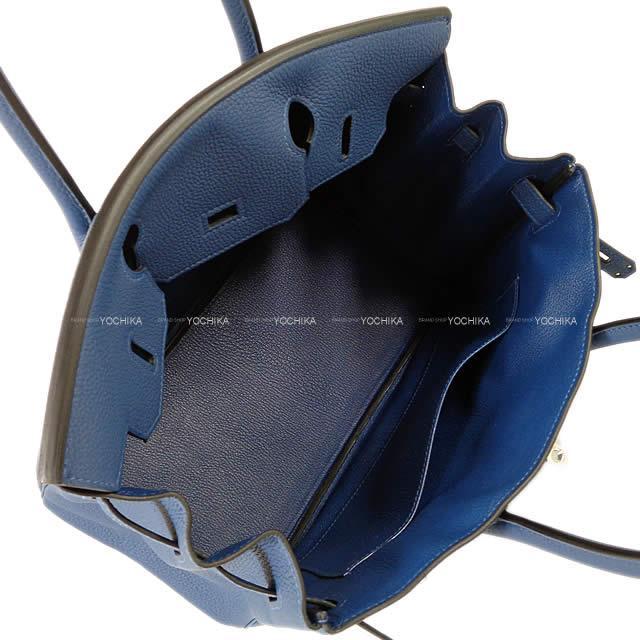 2019年秋冬 HERMES エルメス ハンドバッグ バーキン30 ヴェールアマンド トゴ シルバー金具 新品