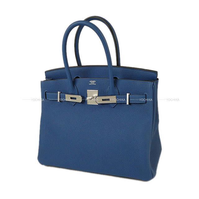 2019年秋冬 HERMES エルメス ハンドバッグ バーキン30 ヴェールアマンド トゴ シルバー金具 新品
