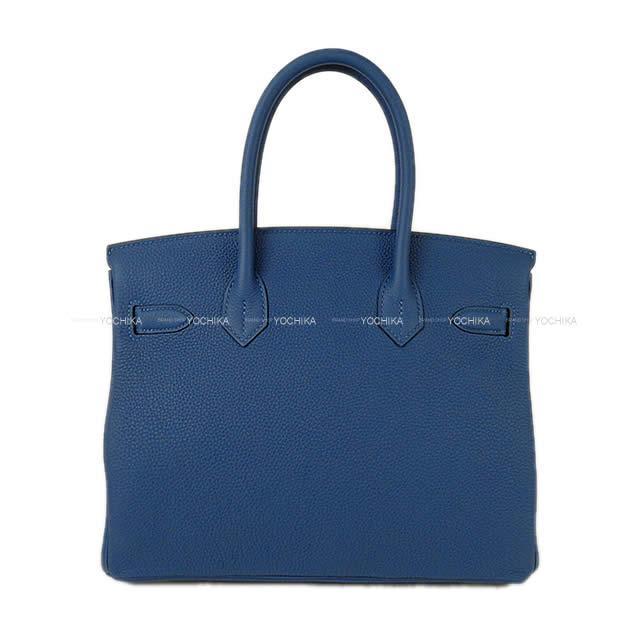 2019年秋冬 HERMES エルメス ハンドバッグ バーキン30 ヴェールアマンド トゴ シルバー金具 新品