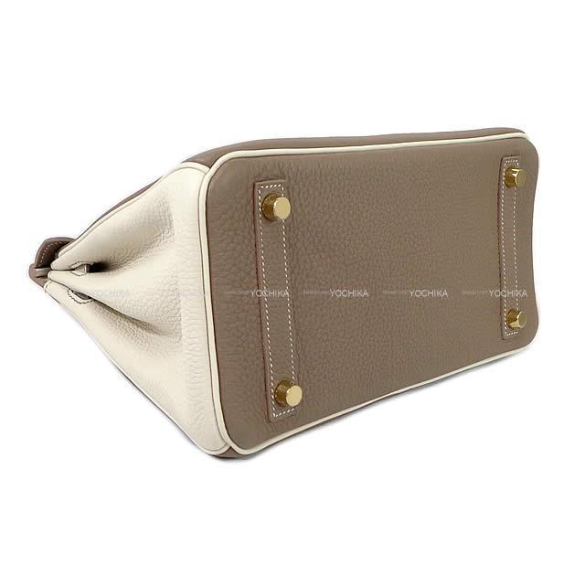 HERMES エルメス バーキン25 スペシャルオーダー エトープ(エトゥープ)Xクレ トゴ