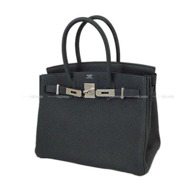 2019年 秋冬 新作 HERMES エルメス ハンドバッグ バーキン30 ヴェールルソー トゴ シルバー金具 新品