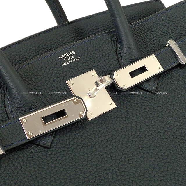 2019年 秋冬 新作 HERMES エルメス ハンドバッグ バーキン30 ヴェールルソー トゴ シルバー金具 新品