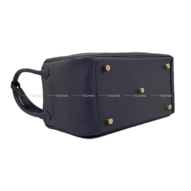 HERMES エルメス 2Way ショルダーバッグ リンディ26 ヴェルソ ブルーインディゴ/オレンジポピー 新品未使用