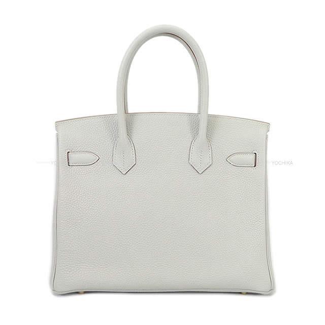 エルメス ハンドバッグ バーキン30 グリスパール(パールグレー) トリヨン ゴールド金具 新品