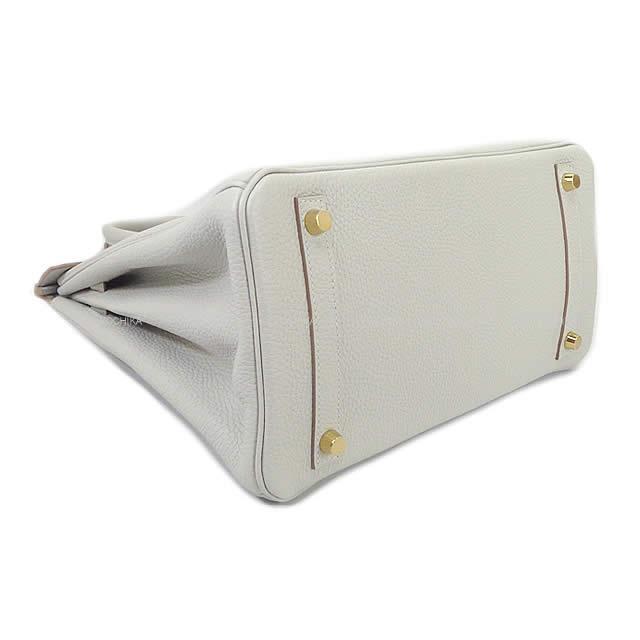 エルメス ハンドバッグ バーキン30 グリスパール(パールグレー) トリヨン ゴールド金具 新品