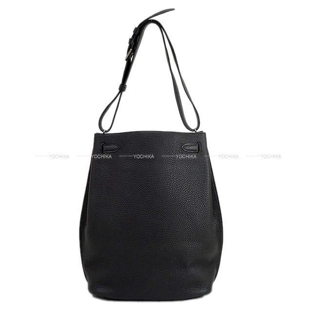 HERMES エルメス ショルダーバッグ SOケリー ソーケリー 26 黒(ブラック) トゴ シルバー金具 新品未使用