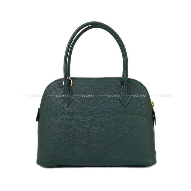 HERMES エルメス ショルダーバッグ ボリード27 ヴェールシプレ  