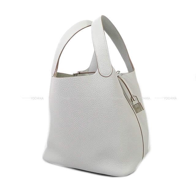 エルメス ピコタンロックMM パールグレー