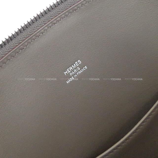 HERMES エルメス ハンドバッグ ボリード1923 30 フォーヴ バレニア シルバー金具 新品同様【中古】