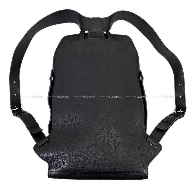 Hermes エルメス バックパック リュックサック シティバック27 黒 ブラック トリヨンモーリス シルバー金具 新品同様 中古