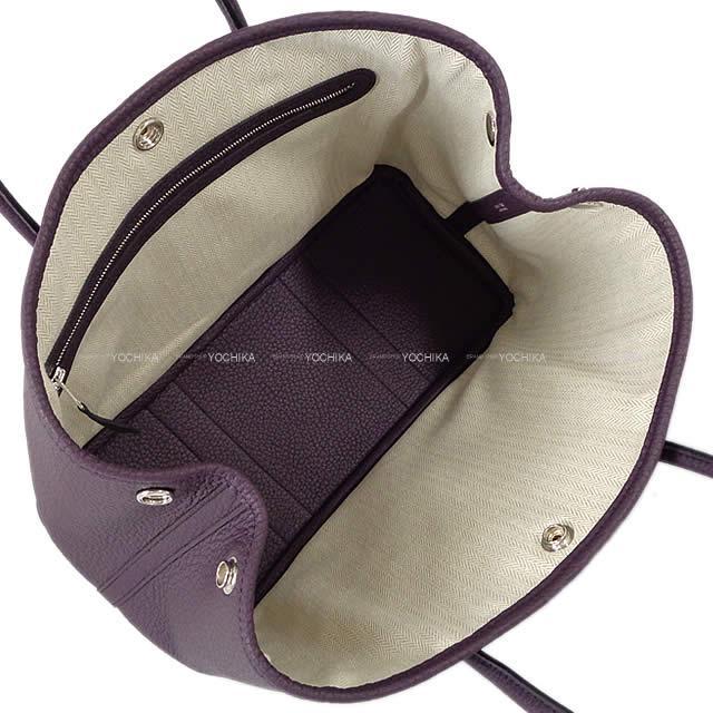 HERMES エルメス トートバッグ ガーデンパーティ 30 TPM レザン ネゴンダ シルバー金具 新品