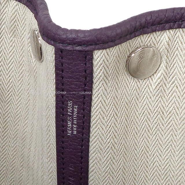 HERMES エルメス トートバッグ ガーデンパーティ 30 TPM レザン ネゴンダ シルバー金具 新品