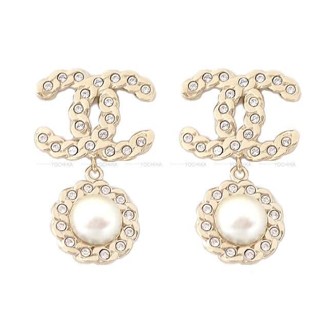 2020年 新作 CHANEL シャネル ラインストーン イン チェーン ココ  