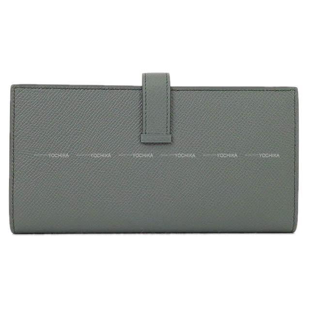 2019年秋冬 HERMES エルメス 長財布 ベアンスフレ ヴェールアマンド エプソン ゴールド金具 新品