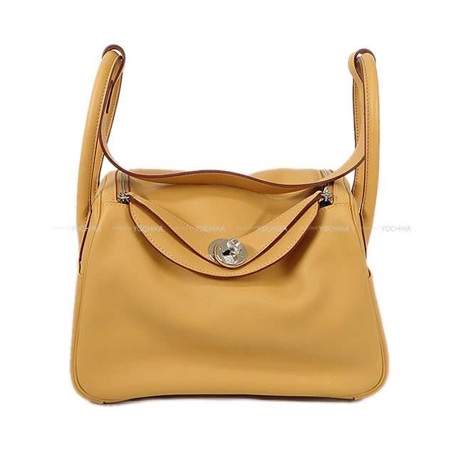 HERMES エルメス 2Way ショルダーバッグ リンディ26 カリー