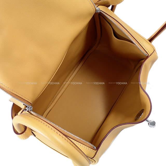 HERMES エルメス 2Way ショルダーバッグ リンディ26 カリー スイフト シルバー金具 新品未使用