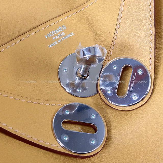 HERMES エルメス 2Way ショルダーバッグ リンディ26 カリー スイフト シルバー金具 新品未使用