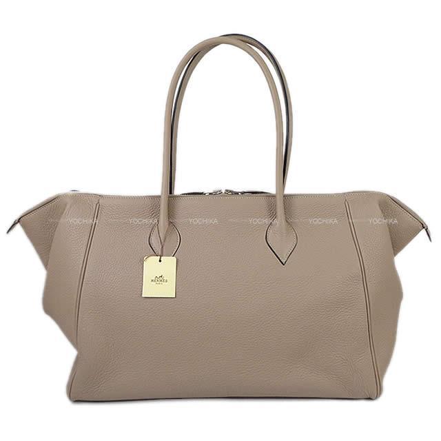 HERMES エルメス ハンドバッグ パリボンベイ 37 トゥルティールグレー トリヨン シルバー金具 新品未使用