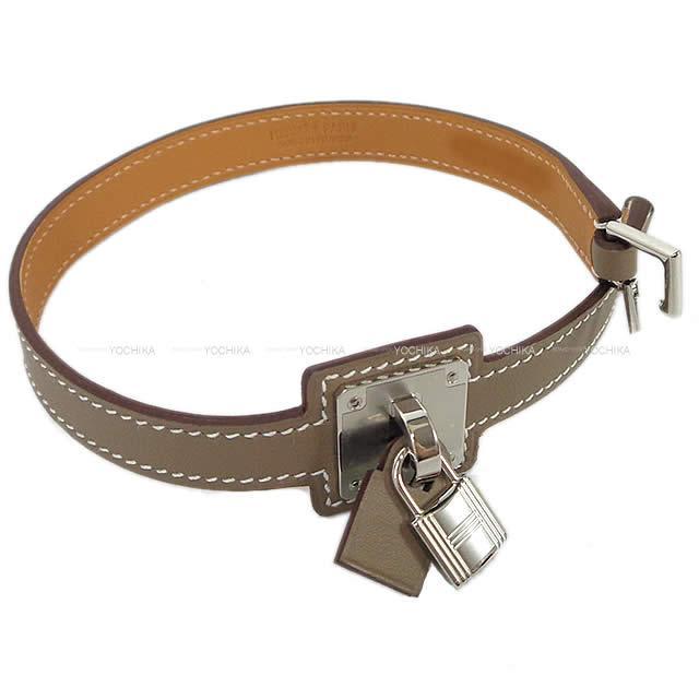 2019年 秋冬 新作 HERMES エルメス O'Kelly オーケリー ブレスレット ＃T2 エトープ ゴールド金具 新品