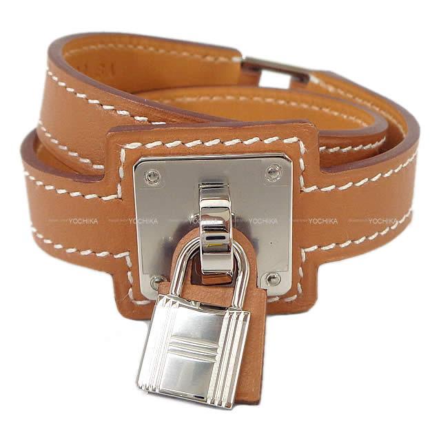 2019年 秋冬 新作 HERMES エルメス "O'Kelly オーケリー" ブレスレット ＃T2 ゴールド スイフト 新品