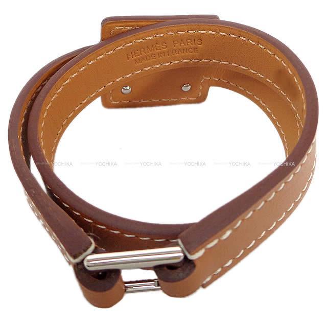 2019年 秋冬 新作 HERMES エルメス "O'Kelly オーケリー" ブレスレット ＃T2 ゴールド スイフト 新品