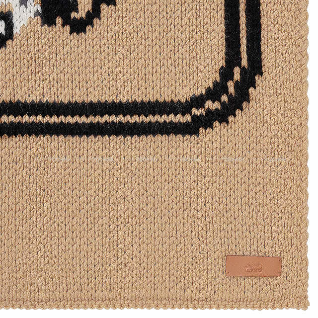 2019年秋冬 新作 HERMES エルメス ニットマフラー  