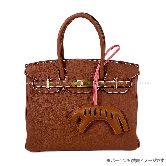 2019年秋冬 新作 HERMES エルメス セリエボタン付 羽 バッグチャーム "グリグリ
