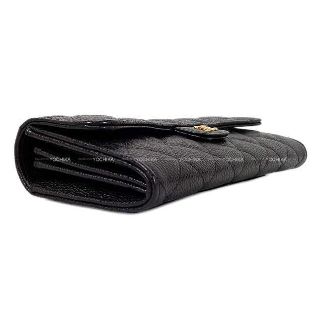 2019年 秋冬 新作 CHANEL シャネル クラシック マトラッセ フラップ 長財布 グレインドカーフ AP0241 新品