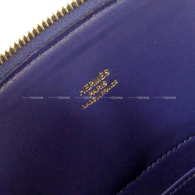 HERMES エルメス ショルダーバッグ ボリード27 ブルーアンクル(ブルーインク) エプソン ゴールド金具 新品