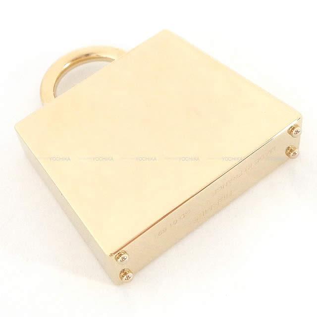 HERMES エルメス チャーム ペンダント トップ キュリオジテ ケリー キュリオシー 白(ホワイト) ゴールド金具 新品