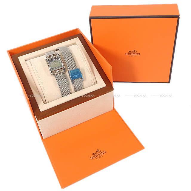 HERMES エルメス レディース 腕時計 ケープコッド PM ステンレススティール 新品
