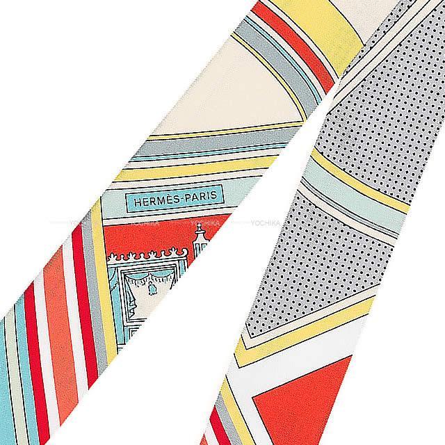 HERMES エルメス ツイリー スカーフ "ジョージワシントンの馬車・デタイユ