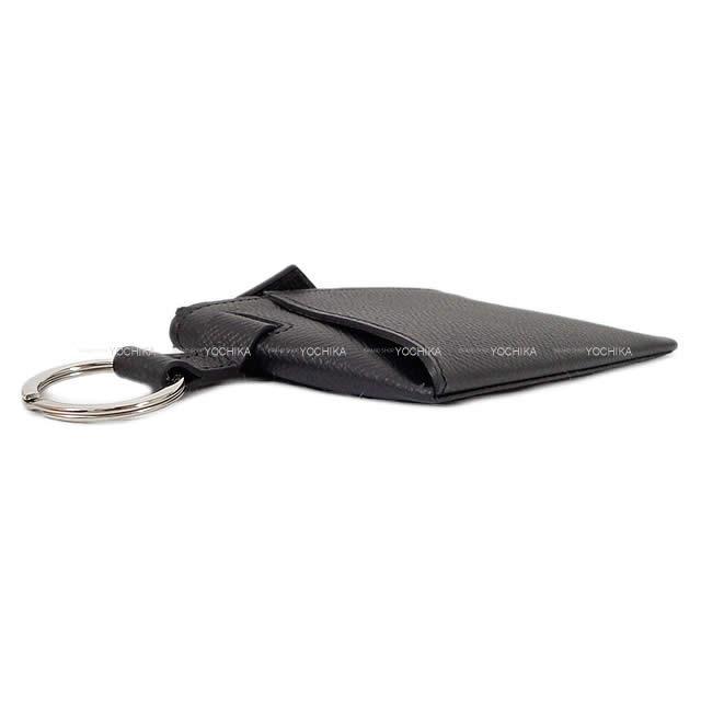 HERMES エルメス カードケース ヴェルティージュ ミニ 黒(ブラック) エプソン シルバー金具 新品