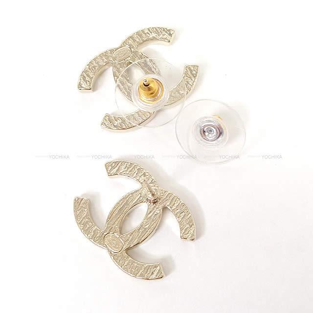 2019年 CHANEL シャネル ココマーク ピアス ゴールド AB2636 新品